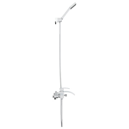 vidaXL Shower Head Set Chrome G 1/2 inches