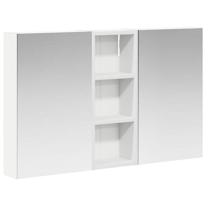 vidaXL Bathroom Cabinet Set 3 pcs 80 x 10.5 x 50 cm Engineered wood