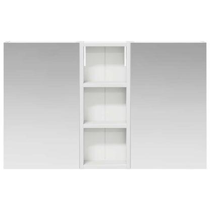 vidaXL Bathroom Cabinet Set 3 pcs 80 x 10.5 x 50 cm Engineered wood