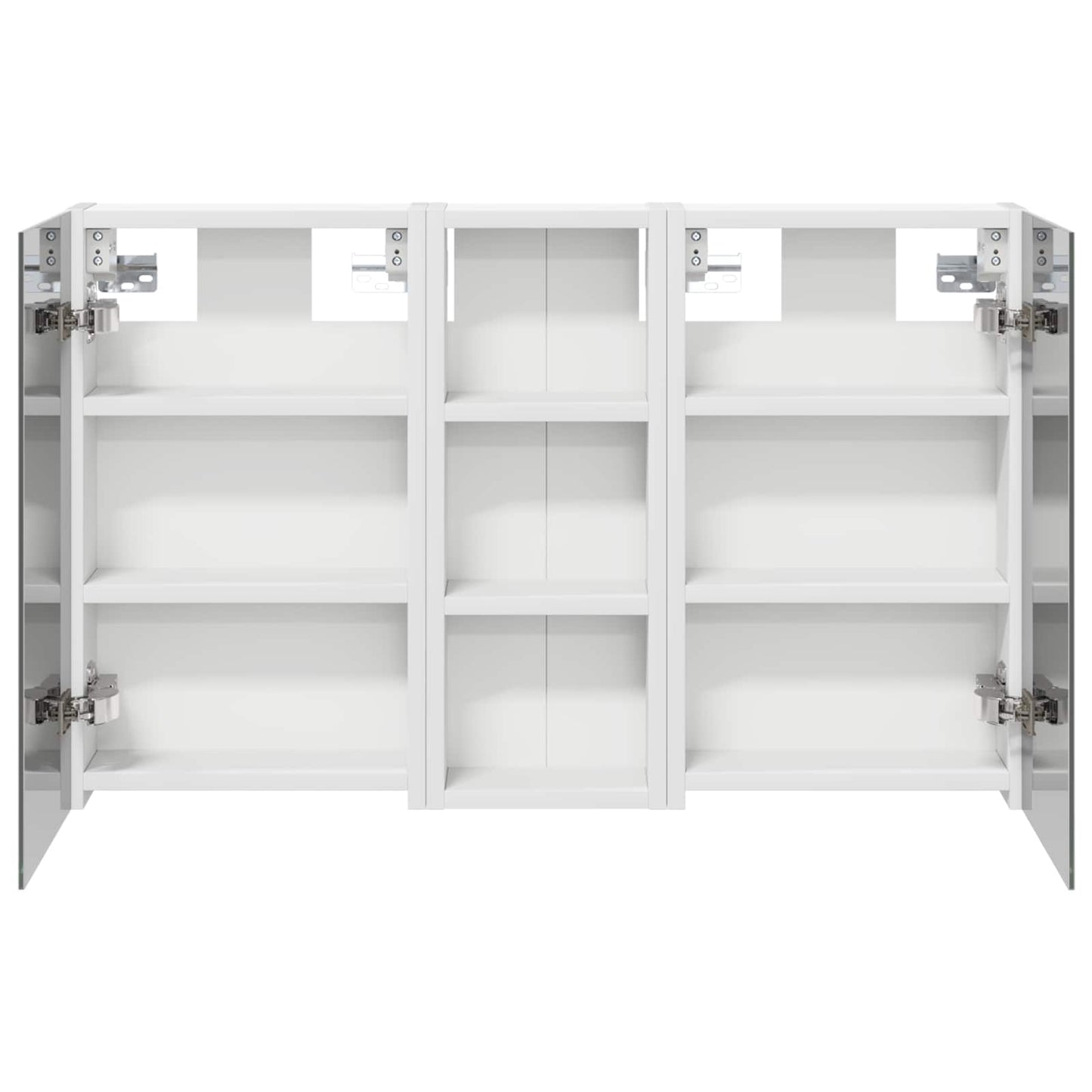 vidaXL Bathroom Cabinet Set 3 pcs 80 x 10.5 x 50 cm Engineered wood