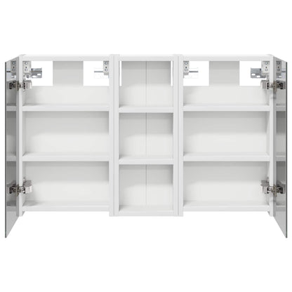 vidaXL Bathroom Cabinet Set 3 pcs 80 x 10.5 x 50 cm Engineered wood