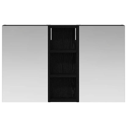 vidaXL Bathroom Cabinet Set 3 pcs 80 x 10.5 x 50 cm Engineered wood