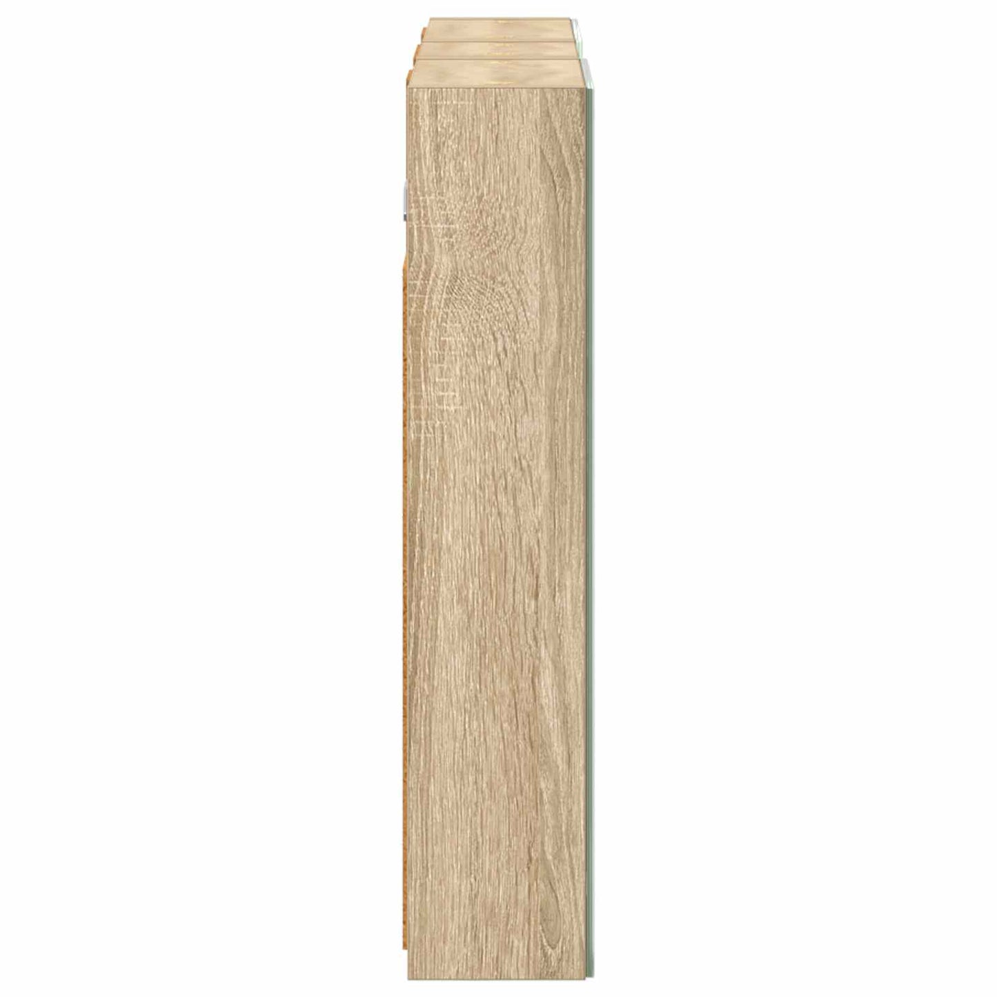vidaXL Bathroom Cabinet Set 3 pcs 80 x 10.5 x 50 cm Engineered wood