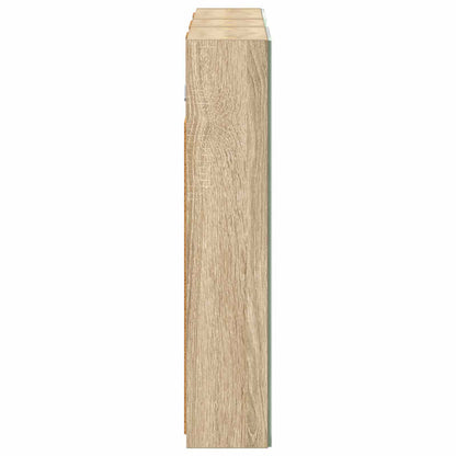 vidaXL Bathroom Cabinet Set 3 pcs 80 x 10.5 x 50 cm Engineered wood