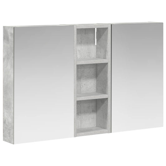 vidaXL Bathroom Cabinet Set 3 pcs 80 x 10.5 x 50 cm Engineered wood