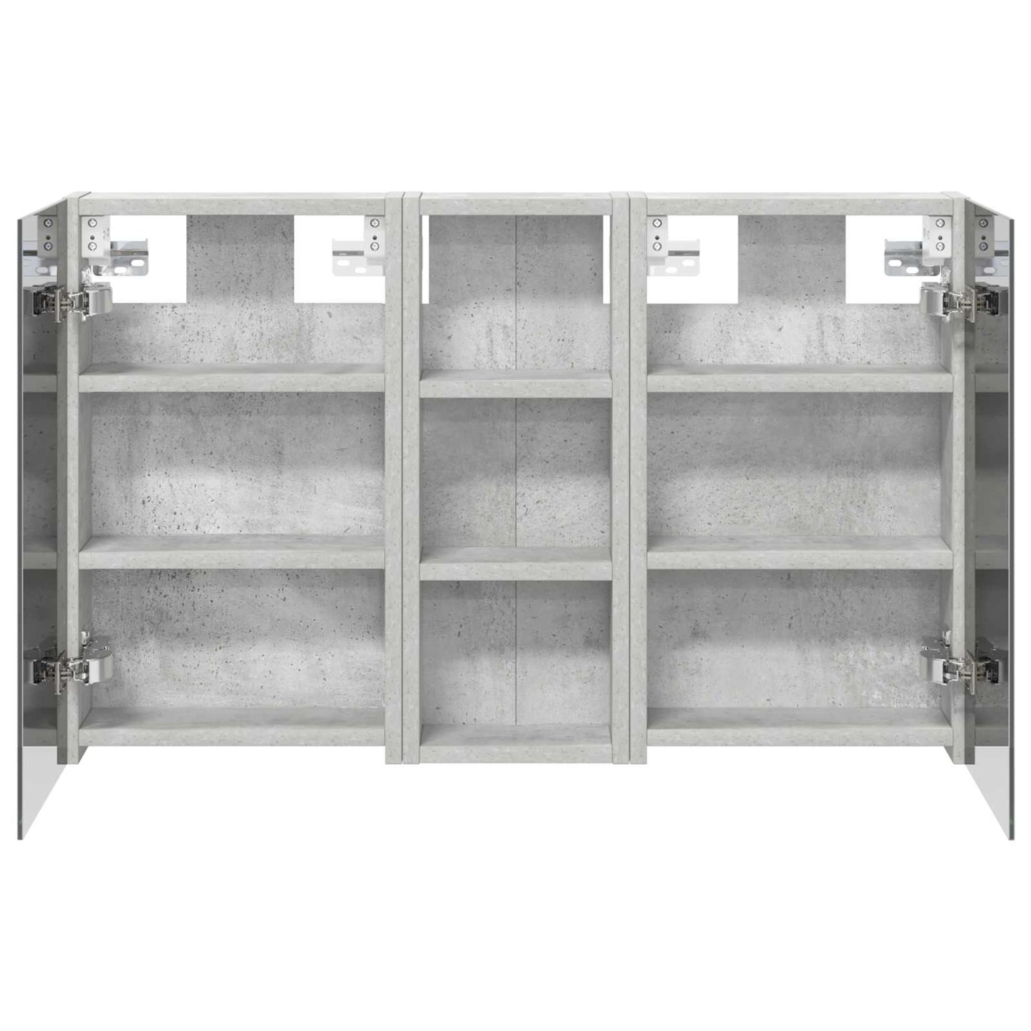 vidaXL Bathroom Cabinet Set 3 pcs 80 x 10.5 x 50 cm Engineered wood