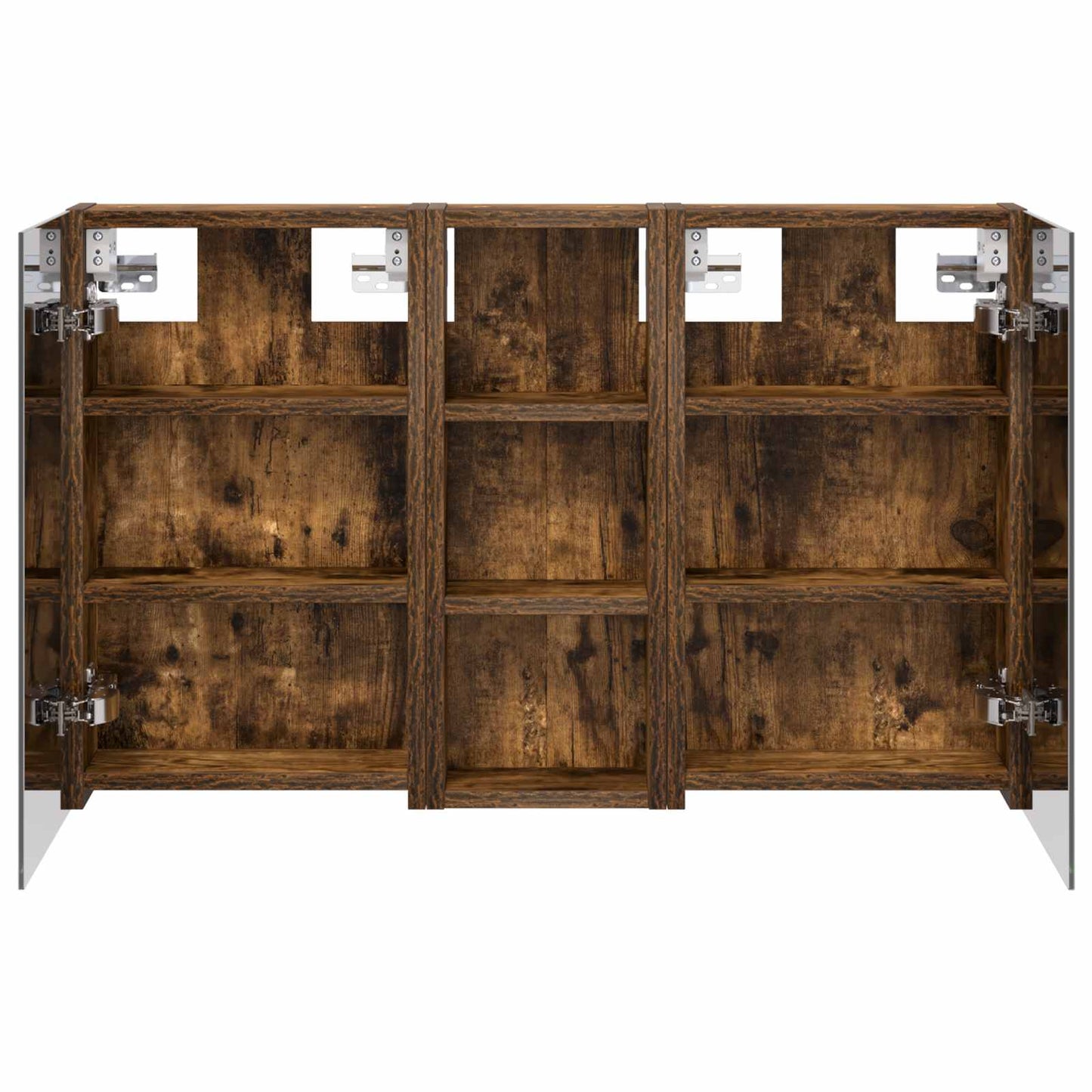vidaXL Bathroom Cabinet Set 3 pcs 80 x 10.5 x 50 cm Engineered wood
