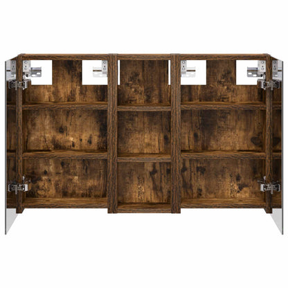 vidaXL Bathroom Cabinet Set 3 pcs 80 x 10.5 x 50 cm Engineered wood