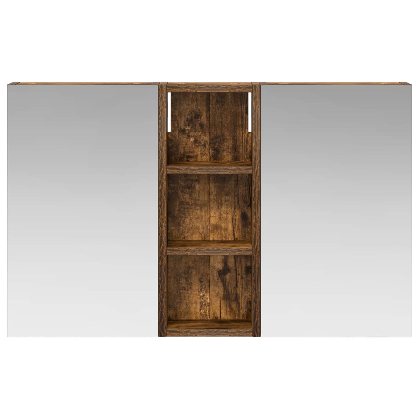 vidaXL Bathroom Cabinet Set 3 pcs 80 x 10.5 x 50 cm Engineered wood