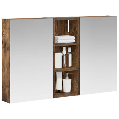 vidaXL Bathroom Cabinet Set 3 pcs 80 x 10.5 x 50 cm Engineered wood