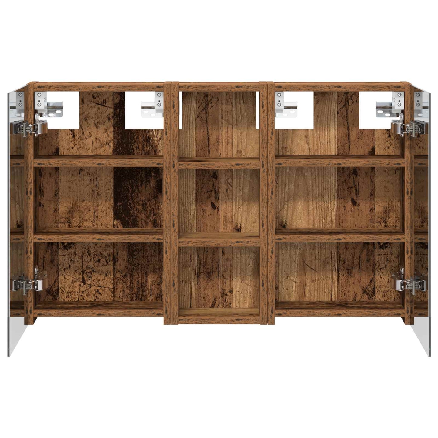 vidaXL Bathroom Cabinet Set 3 pcs 80 x 10.5 x 50 cm Engineered wood