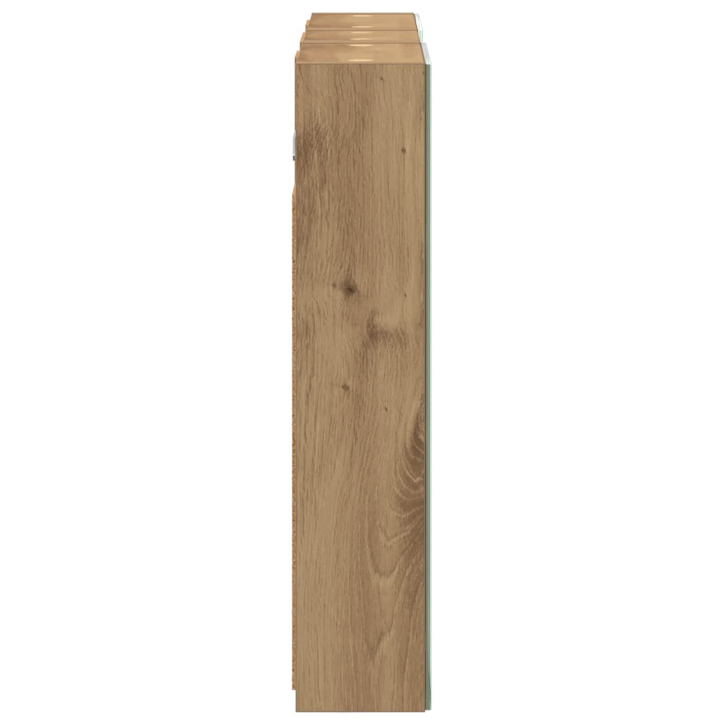 vidaXL Bathroom Cabinet Set 3 pcs 80 x 10.5 x 50 cm Engineered wood
