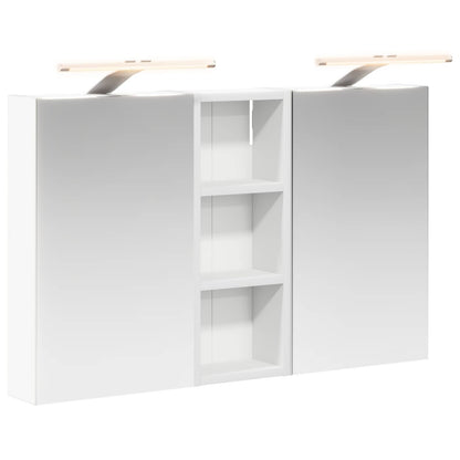 vidaXL Bathroom Cabinet Set 3 pcs 80 x 10.5 x 50 cm Engineered wood