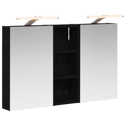 vidaXL Bathroom Cabinet Set 3 pcs 80 x 10.5 x 50 cm Engineered wood