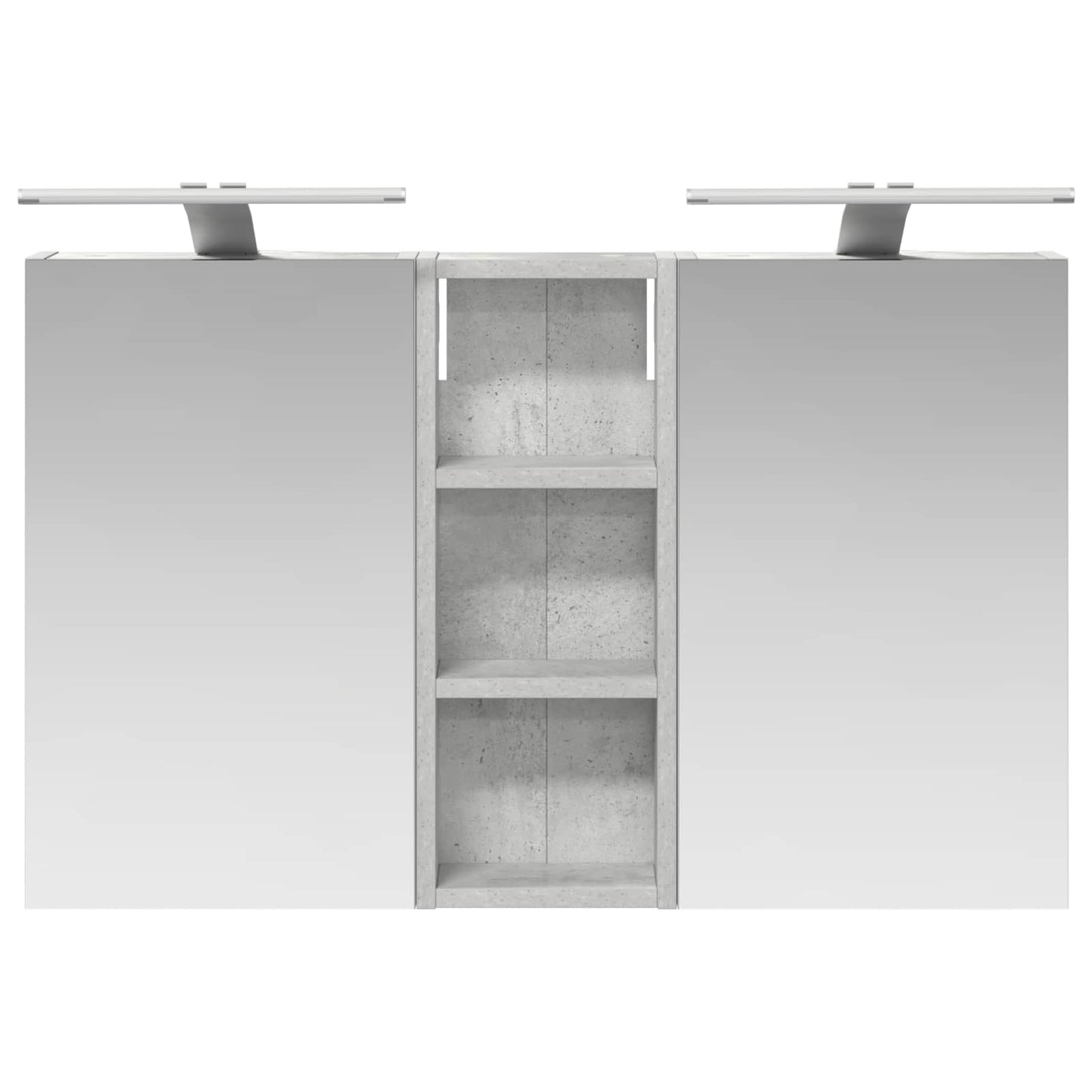 vidaXL Bathroom Cabinet Set 3 pcs 80 x 10.5 x 50 cm Engineered wood