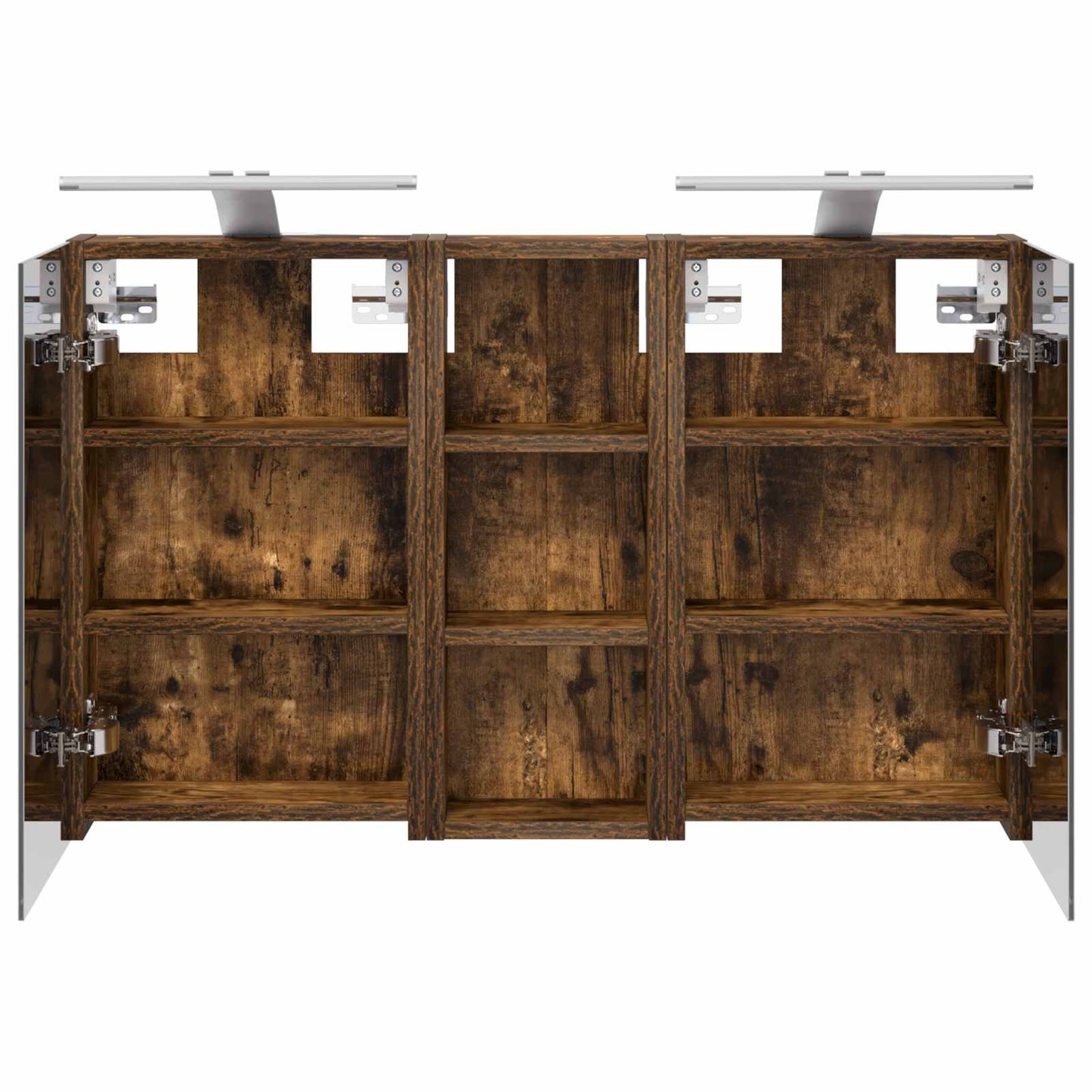 vidaXL Bathroom Cabinet Set 3 pcs 80 x 10.5 x 50 cm Engineered wood