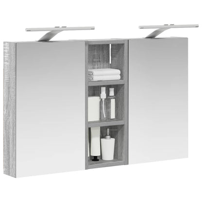 vidaXL Bathroom Cabinet Set 3 pcs 80 x 10.5 x 50 cm Engineered wood