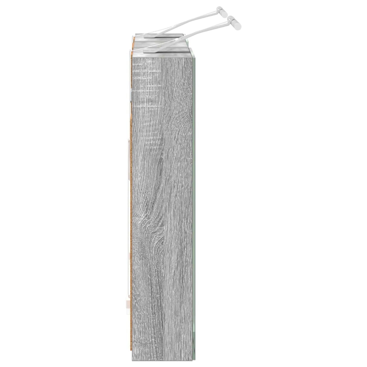 vidaXL Bathroom Cabinet Set 3 pcs 80 x 10.5 x 50 cm Engineered wood