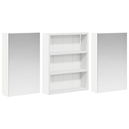 vidaXL Bathroom Cabinet Set 3 pcs 100 x 10.5 x 50 cm Engineered wood