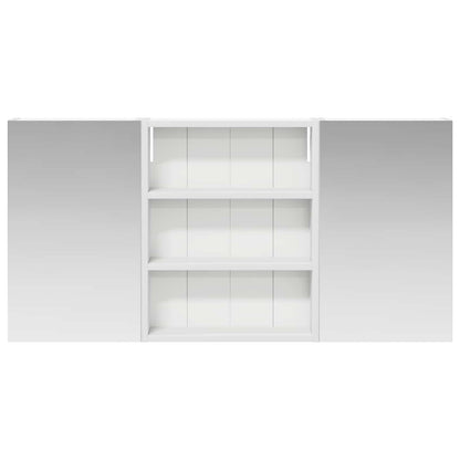 vidaXL Bathroom Cabinet Set 3 pcs 100 x 10.5 x 50 cm Engineered wood