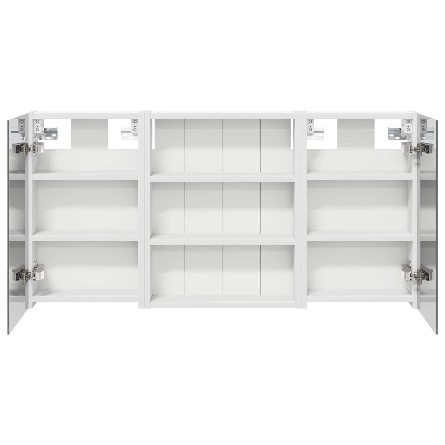 vidaXL Bathroom Cabinet Set 3 pcs 100 x 10.5 x 50 cm Engineered wood