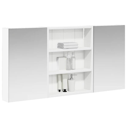 vidaXL Bathroom Cabinet Set 3 pcs 100 x 10.5 x 50 cm Engineered wood