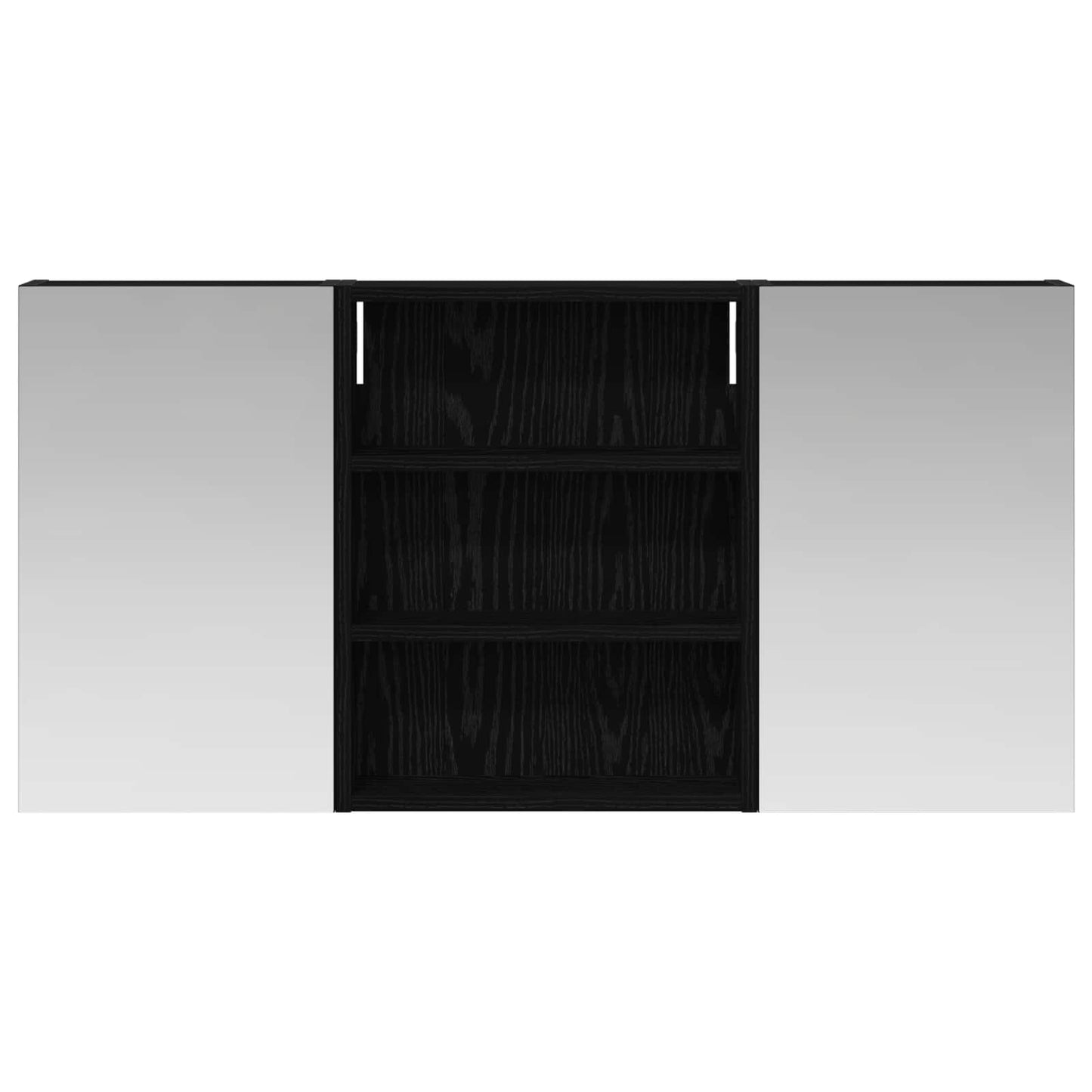 vidaXL Bathroom Cabinet Set 3 pcs 100 x 10.5 x 50 cm Engineered wood