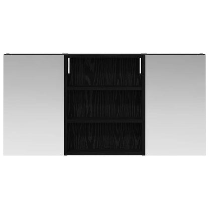 vidaXL Bathroom Cabinet Set 3 pcs 100 x 10.5 x 50 cm Engineered wood