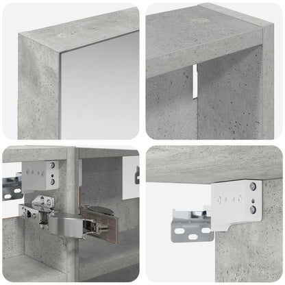 vidaXL Bathroom Cabinet Set 3 pcs 100 x 10.5 x 50 cm Engineered wood