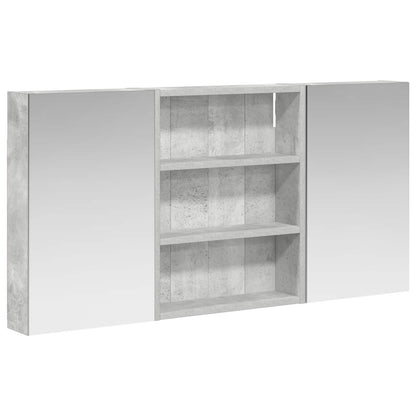 vidaXL Bathroom Cabinet Set 3 pcs 100 x 10.5 x 50 cm Engineered wood