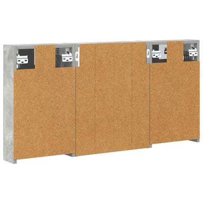 vidaXL Bathroom Cabinet Set 3 pcs 100 x 10.5 x 50 cm Engineered wood