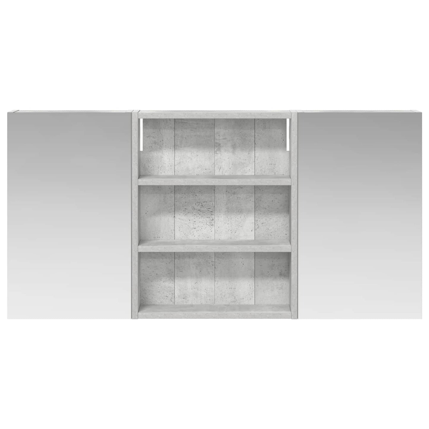vidaXL Bathroom Cabinet Set 3 pcs 100 x 10.5 x 50 cm Engineered wood