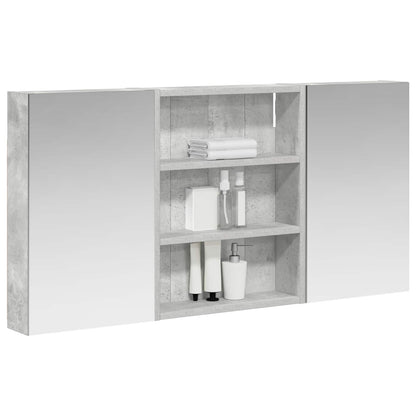vidaXL Bathroom Cabinet Set 3 pcs 100 x 10.5 x 50 cm Engineered wood