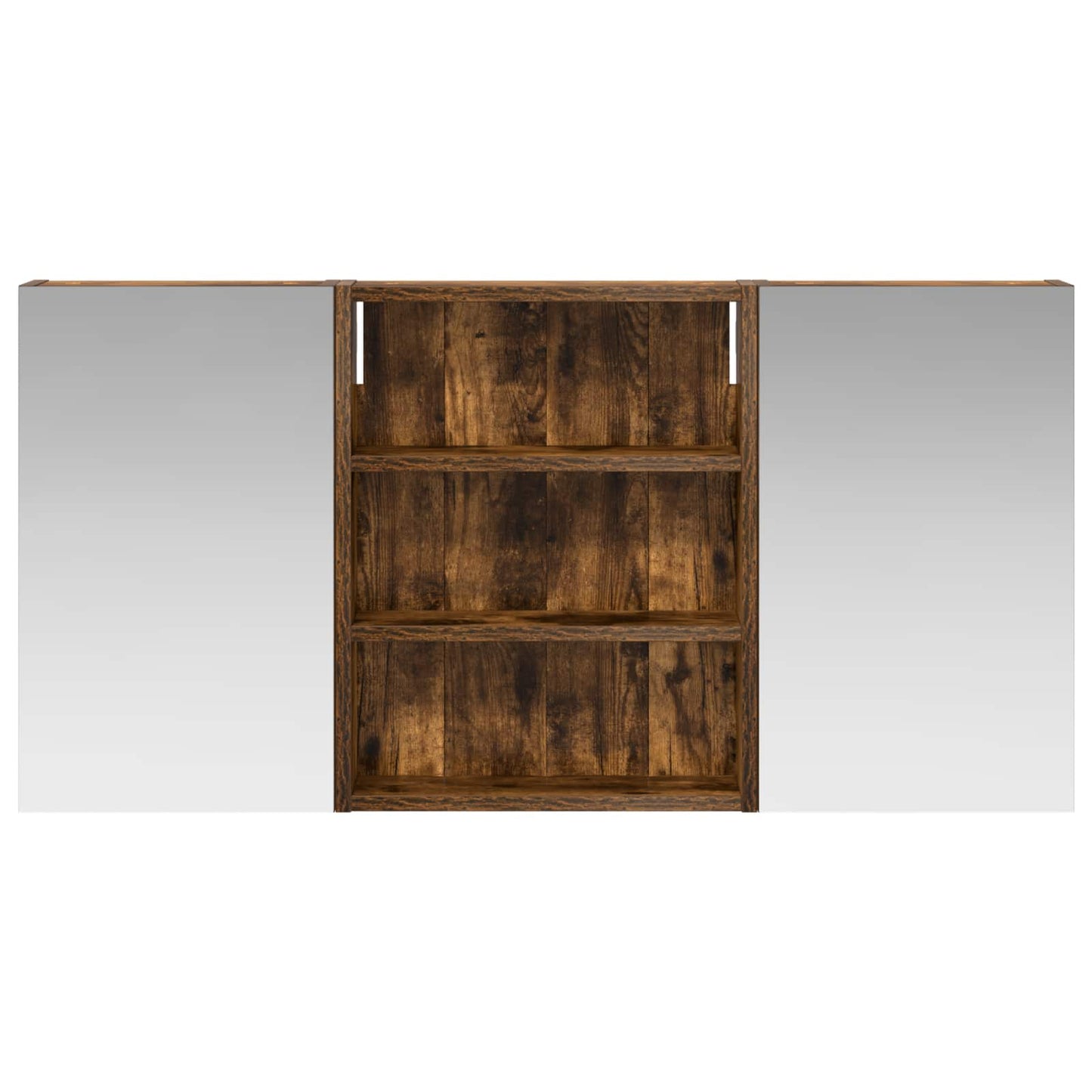 vidaXL Bathroom Cabinet Set 3 pcs 100 x 10.5 x 50 cm Engineered wood