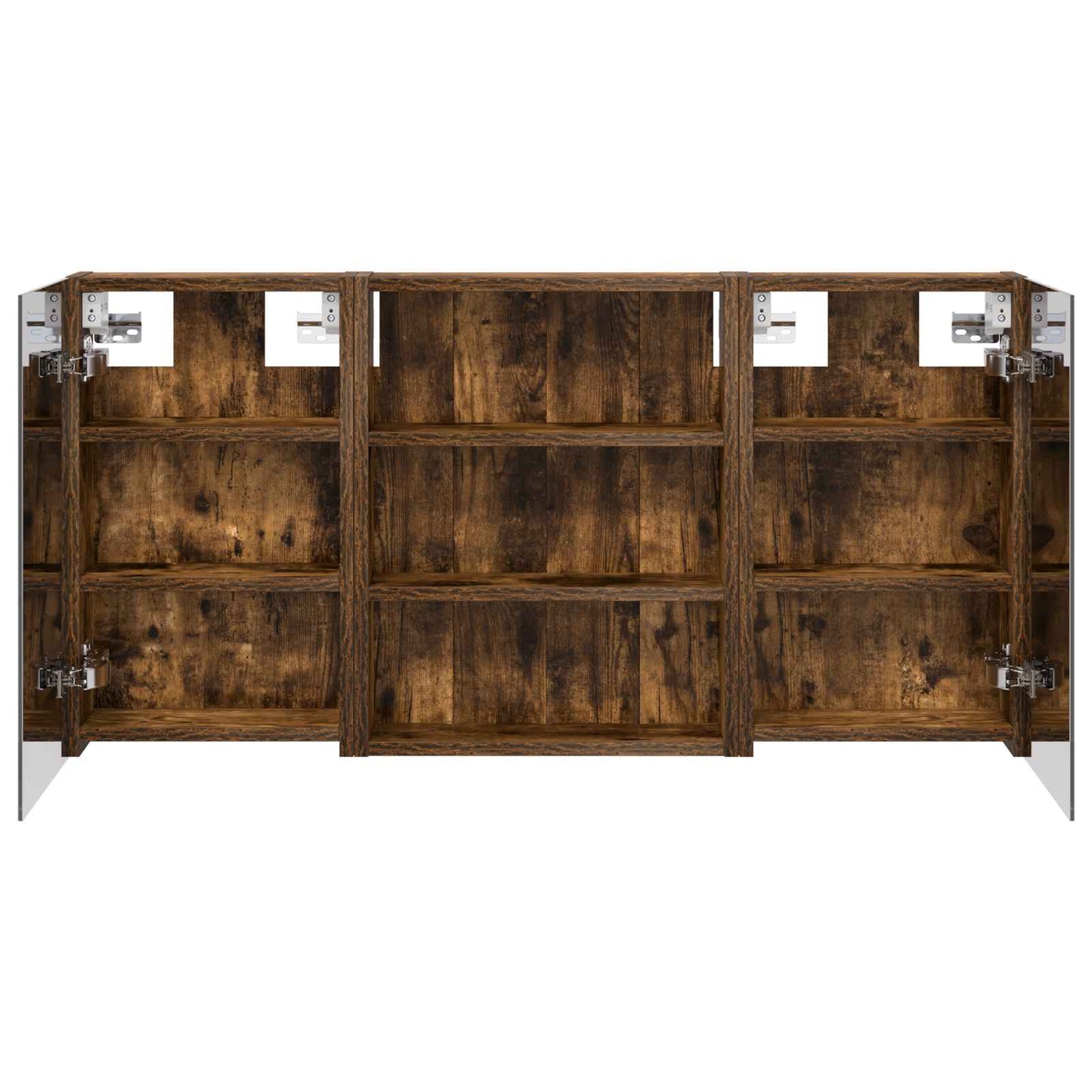 vidaXL Bathroom Cabinet Set 3 pcs 100 x 10.5 x 50 cm Engineered wood