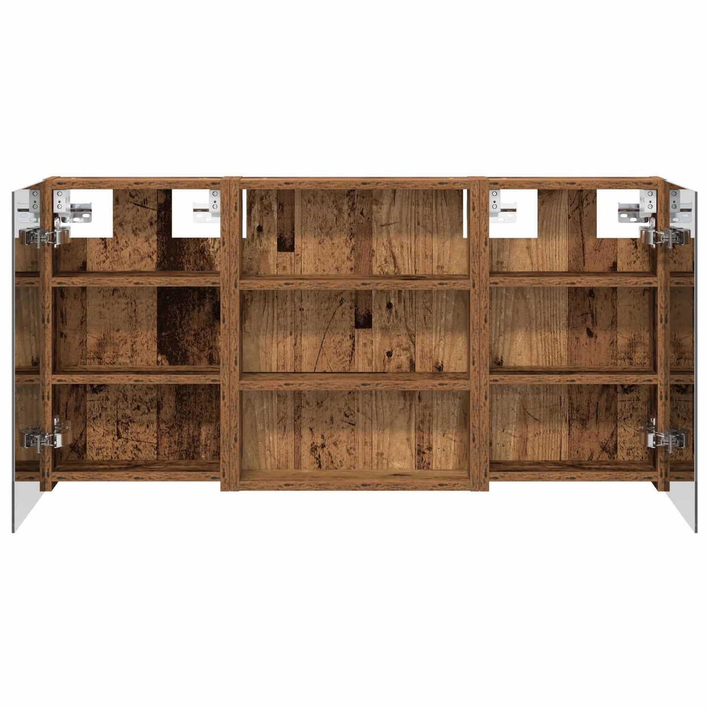 vidaXL Bathroom Cabinet Set 3 pcs 100 x 10.5 x 50 cm Engineered wood