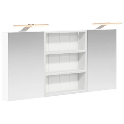 vidaXL Bathroom Cabinet Set 3 pcs 100 x 10.5 x 50 cm Engineered wood