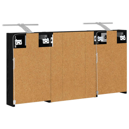 vidaXL Bathroom Cabinet Set 3 pcs 100 x 10.5 x 50 cm Engineered wood