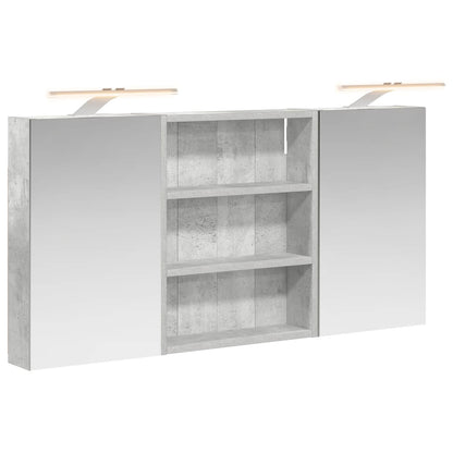 vidaXL Bathroom Cabinet Set 3 pcs 100 x 10.5 x 50 cm Engineered wood