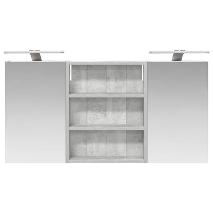 vidaXL Bathroom Cabinet Set 3 pcs 100 x 10.5 x 50 cm Engineered wood