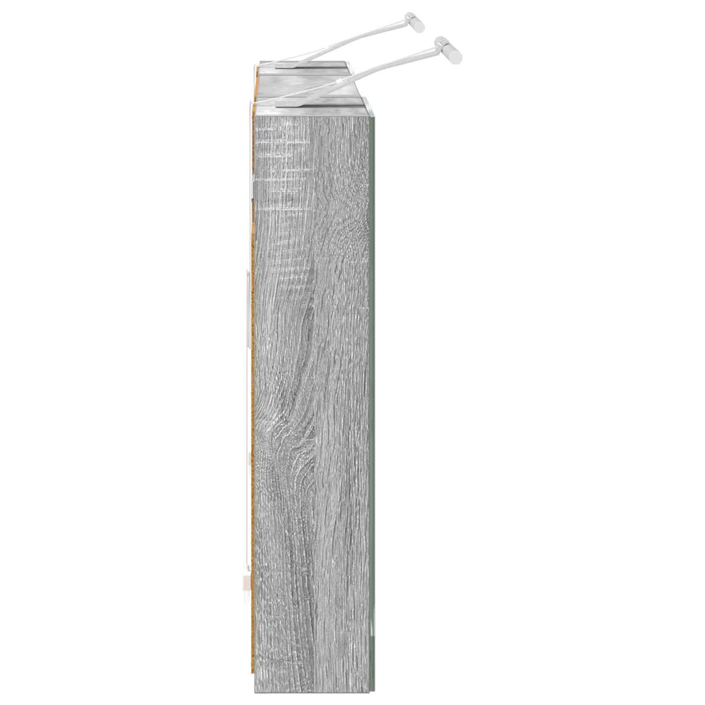 vidaXL Bathroom Cabinet Set 3 pcs 100 x 10.5 x 50 cm Engineered wood