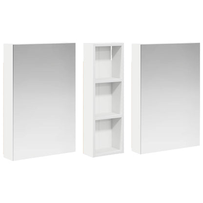 vidaXL Bathroom Cabinet Set 3 pcs 100 x 10.5 x 60.5 cm Engineered wood