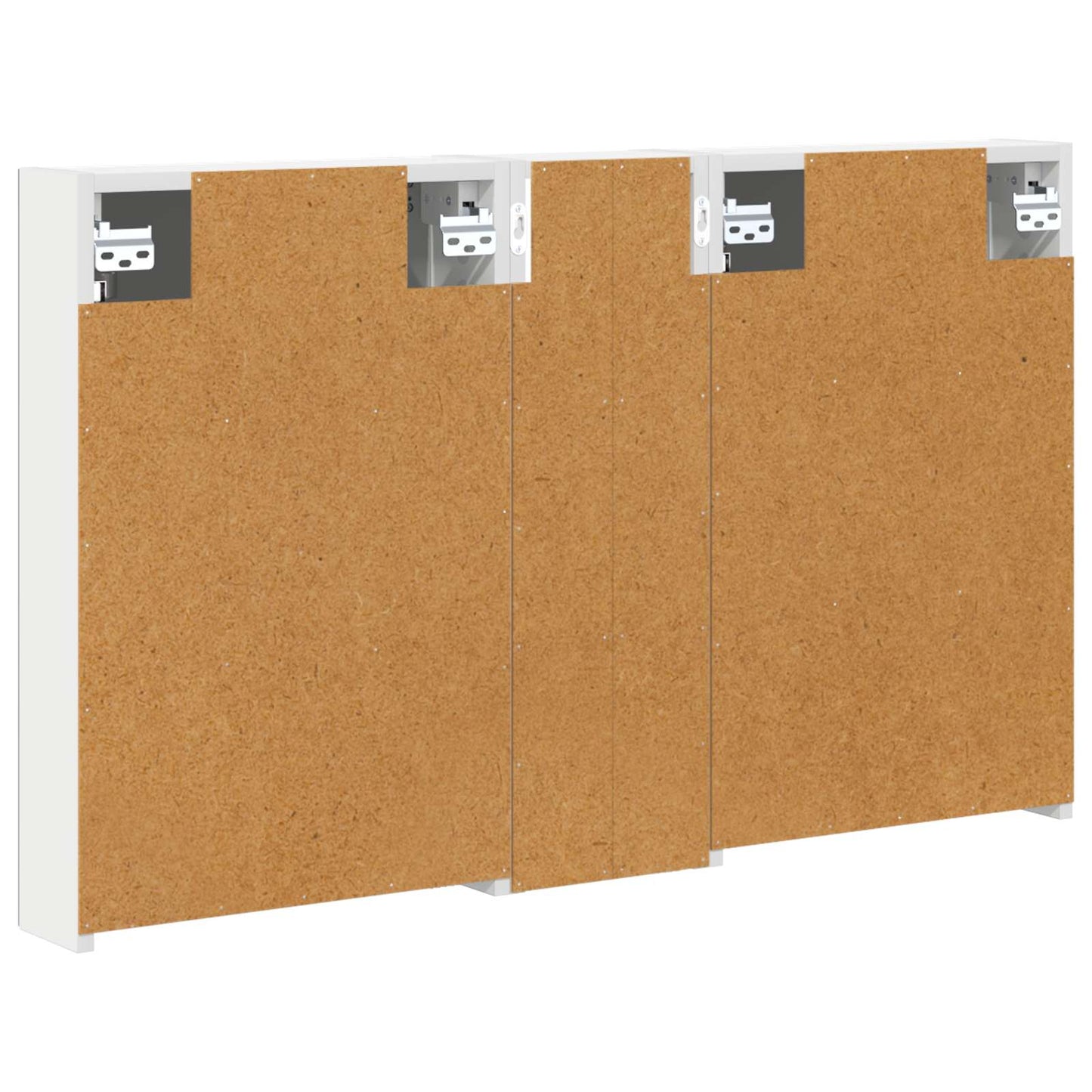 vidaXL Bathroom Cabinet Set 3 pcs 100 x 10.5 x 60.5 cm Engineered wood