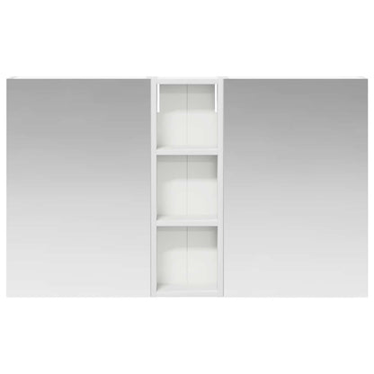 vidaXL Bathroom Cabinet Set 3 pcs 100 x 10.5 x 60.5 cm Engineered wood