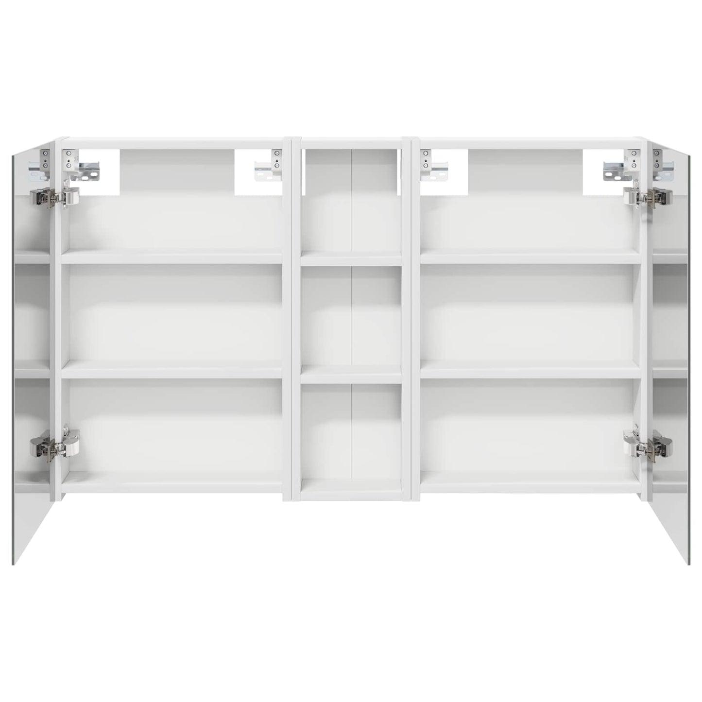 vidaXL Bathroom Cabinet Set 3 pcs 100 x 10.5 x 60.5 cm Engineered wood