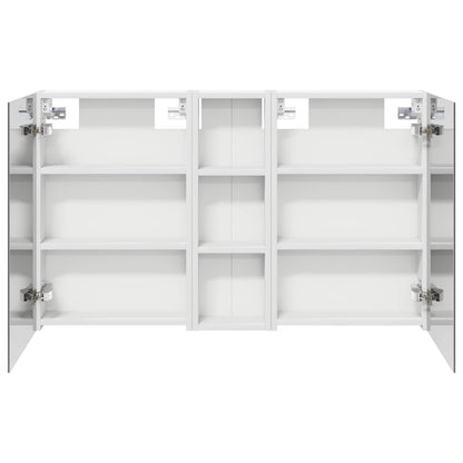 vidaXL Bathroom Cabinet Set 3 pcs 100 x 10.5 x 60.5 cm Engineered wood