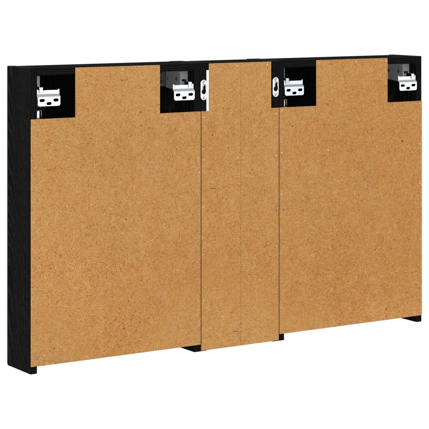 vidaXL Bathroom Cabinet Set 3 pcs 100 x 10.5 x 60.5 cm Engineered wood