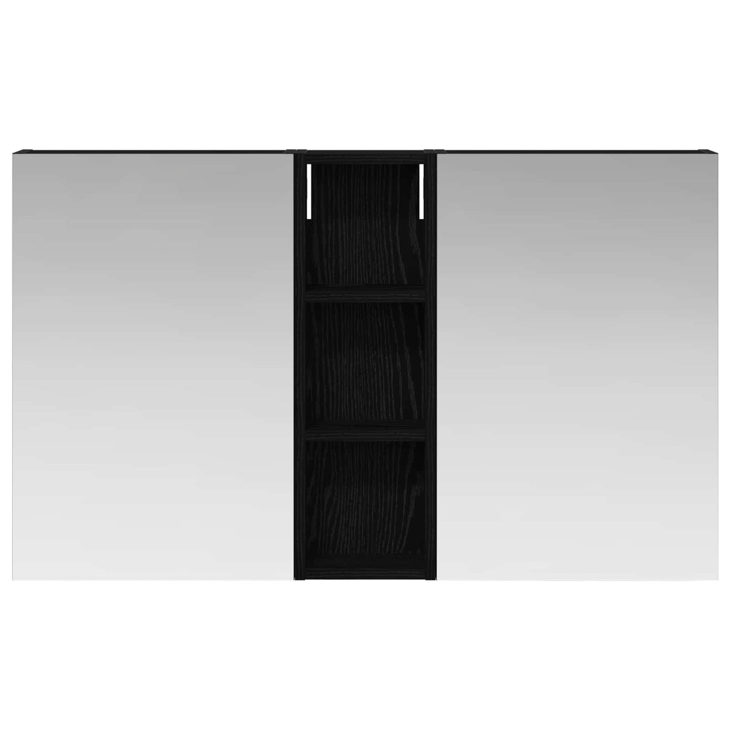 vidaXL Bathroom Cabinet Set 3 pcs 100 x 10.5 x 60.5 cm Engineered wood