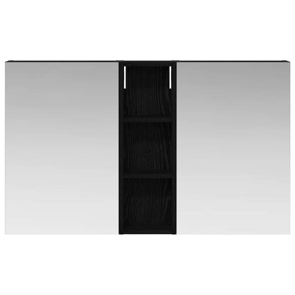 vidaXL Bathroom Cabinet Set 3 pcs 100 x 10.5 x 60.5 cm Engineered wood