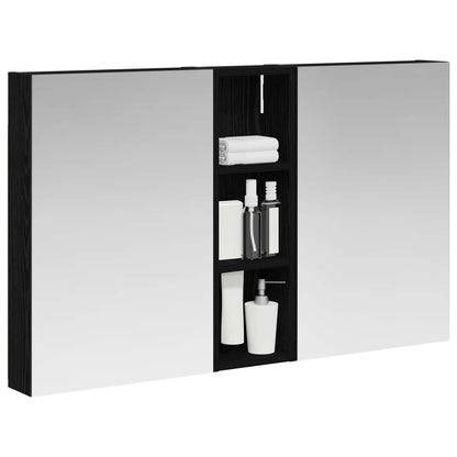 vidaXL Bathroom Cabinet Set 3 pcs 100 x 10.5 x 60.5 cm Engineered wood